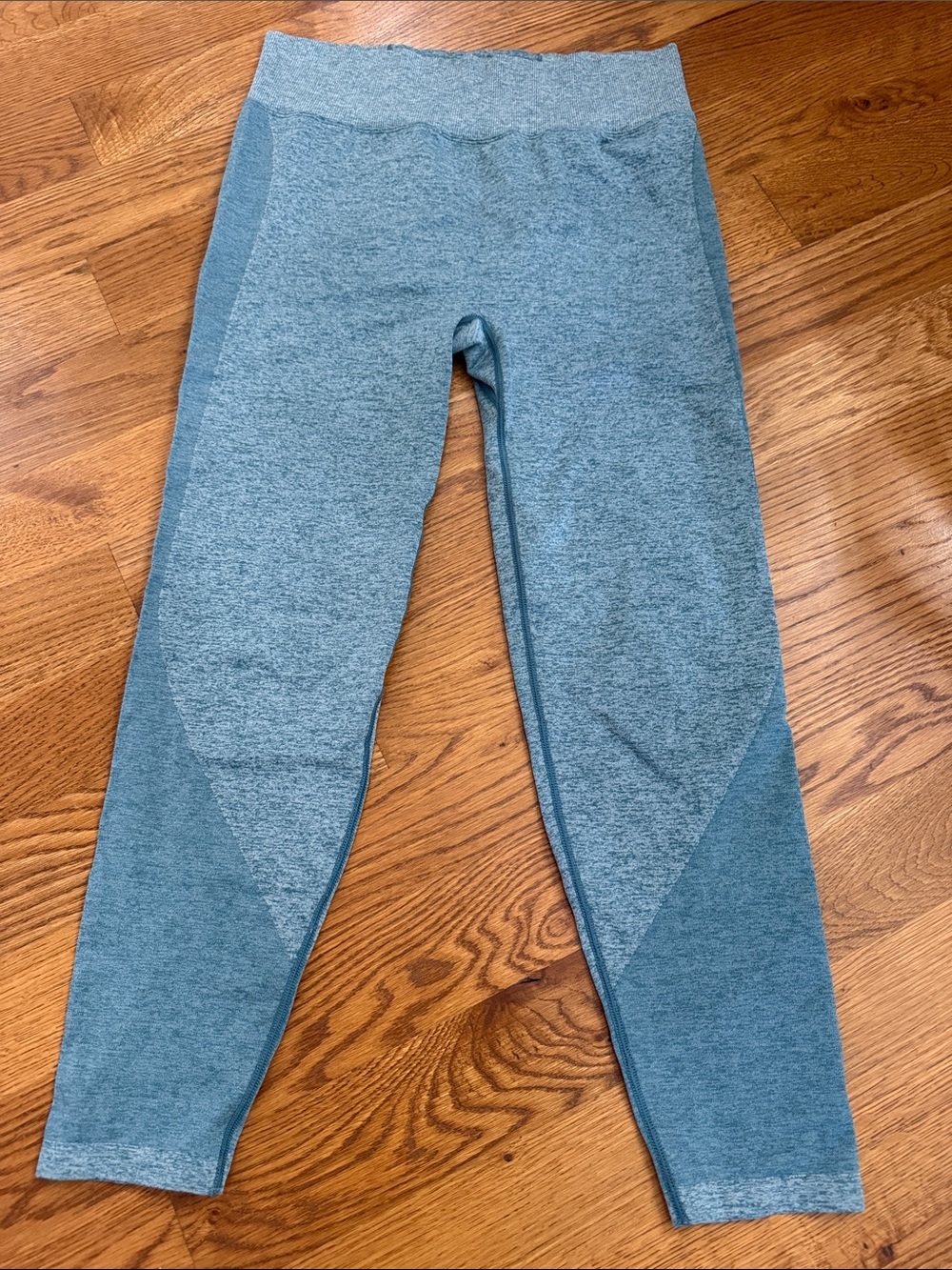 PINK Soft Seamless Contour High Rise Leggings Teal Green XL